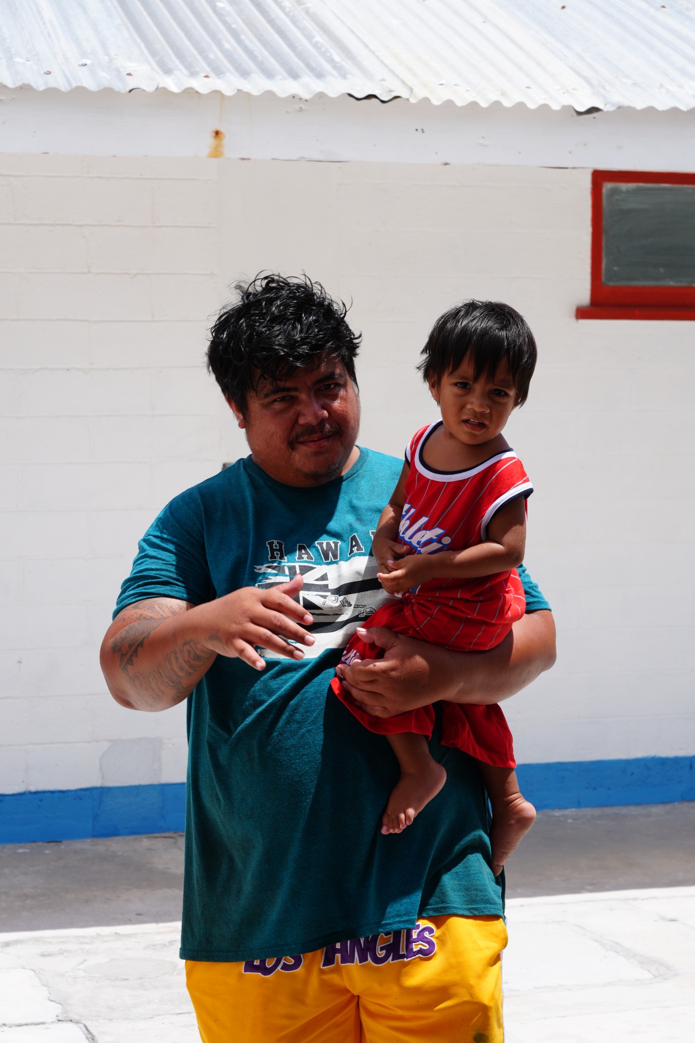 A family in the community
