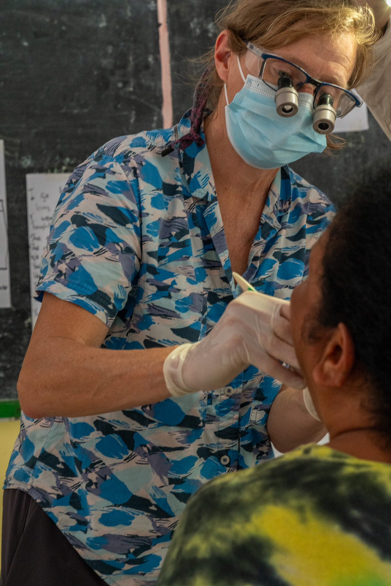 Dental care during a CARE Team mission