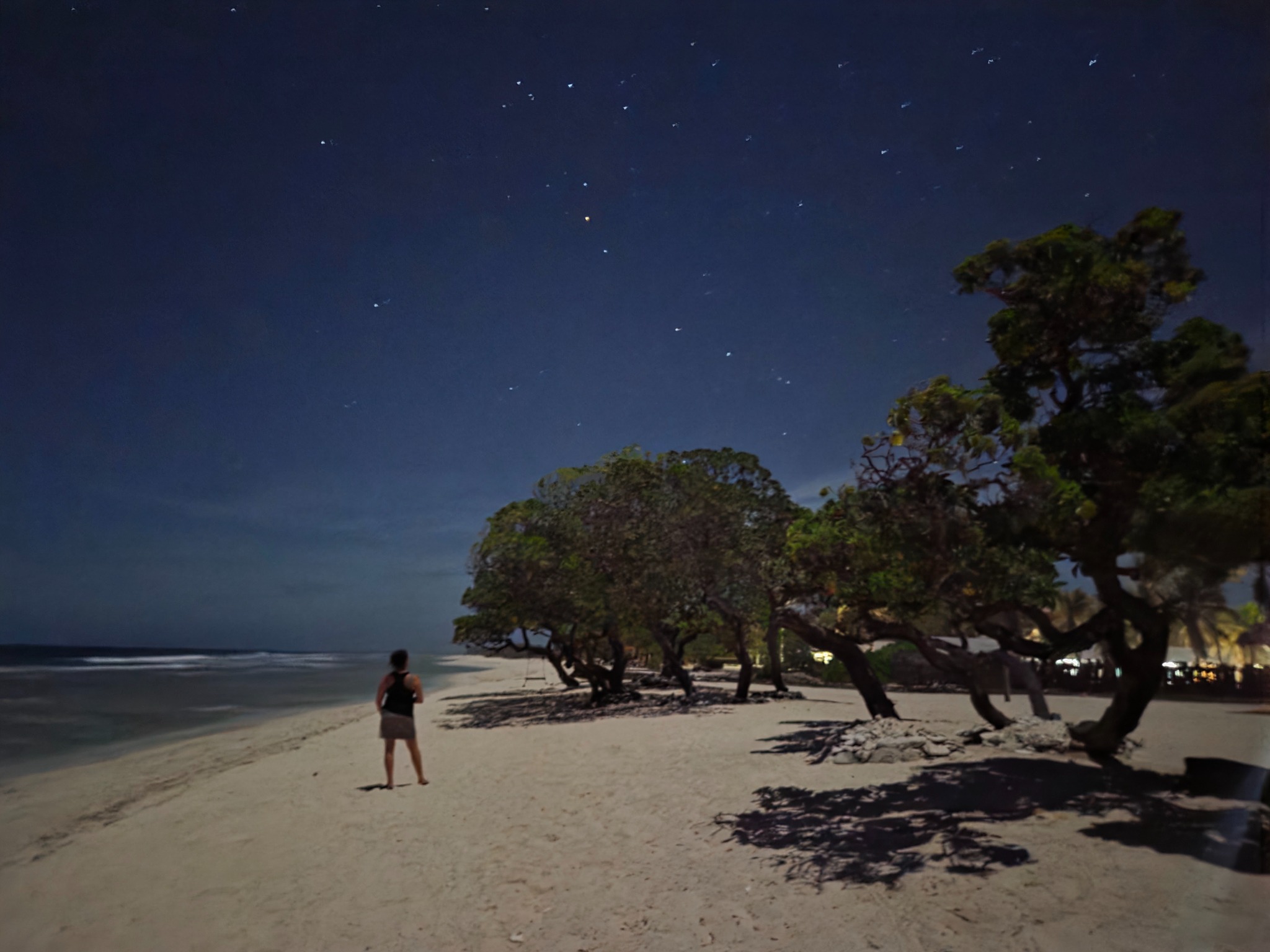 Kiribati at night
