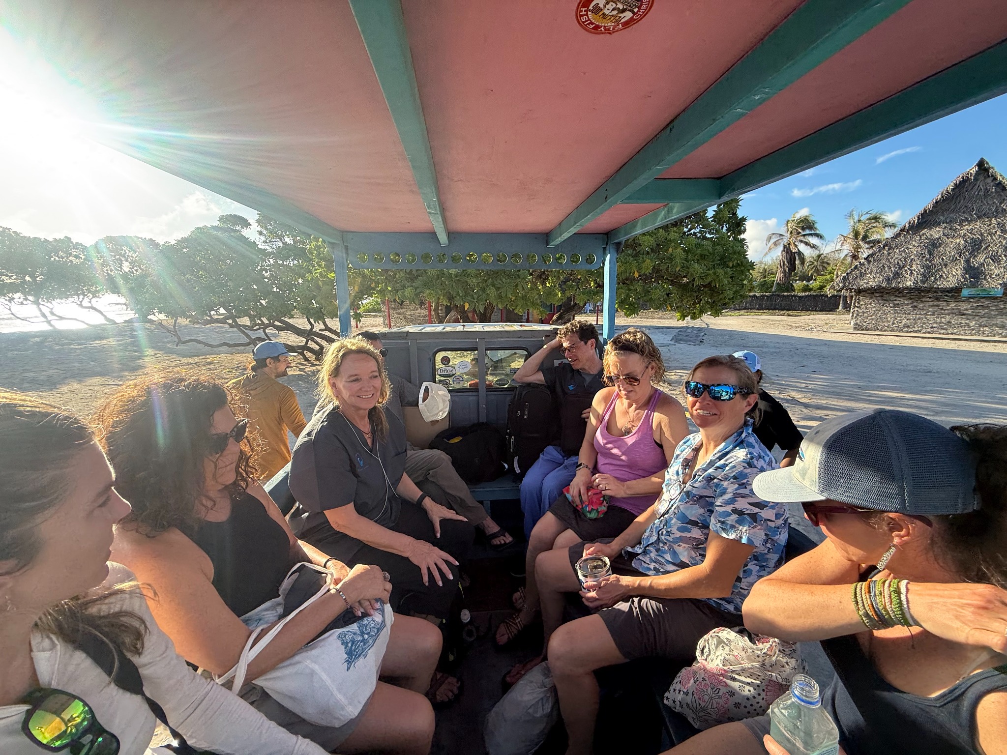CARE Team traveling together